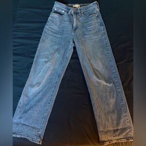 Madewell The Perfect Vintage Wide-Leg Jean Size 28
